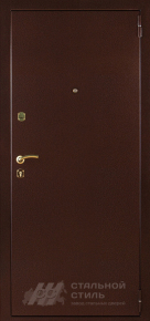 Дверь с порошковым напылением (антик) с отделкой Порошковое напыление - фото