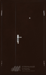 Металлическая тамбурная дверь №16 с отделкой Порошковое напыление - фото