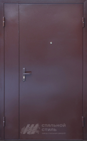 Тамбурная дверь №15 с отделкой Порошковое напыление - фото